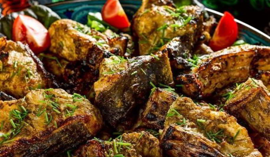 Рецепт шашлыка из сома