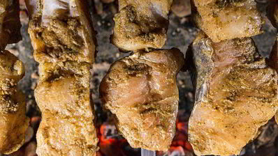 шашлык из сома