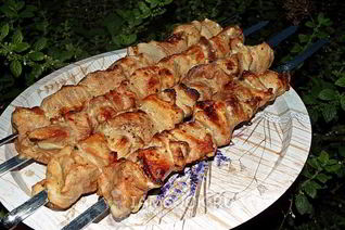 Шашлык из свинины на пиве