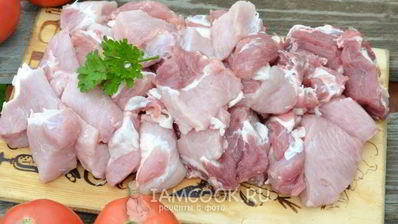 шашлык из свинины