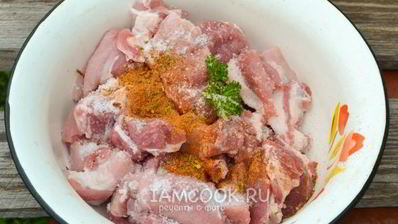 шашлык из свинины