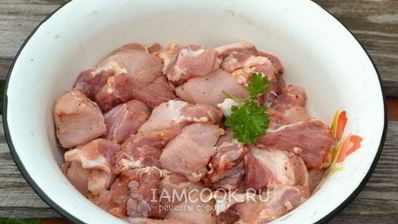 шашлык из свинины