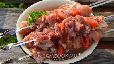 шашлык из свинины