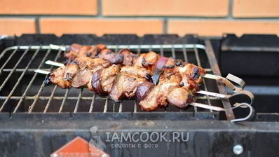 шашлык из свиной лопатки