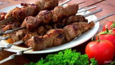 шашлык на коньяке