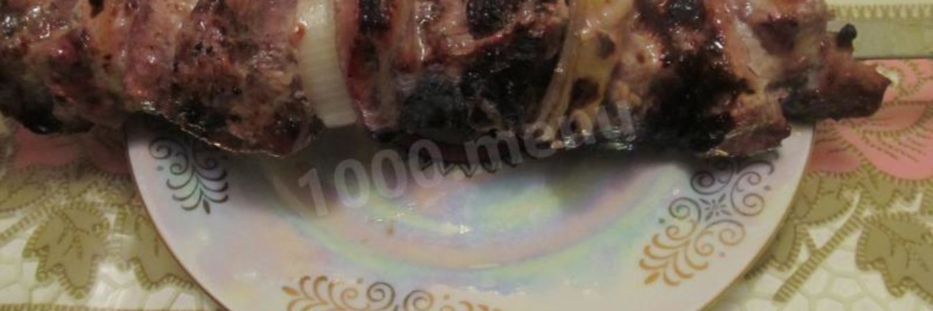 Шашлык в гранатовом соке