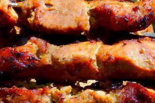 Шашлык в терияки и луке