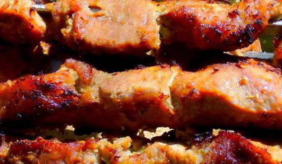 Рецепт шашлыка в терияки и луке