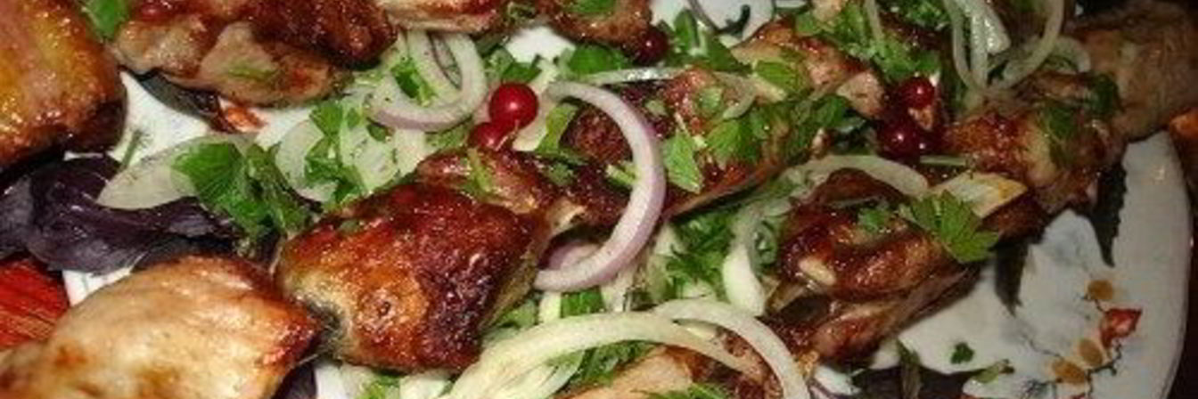 Сочный шашлык из баранины по-кавказски