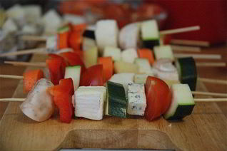 Вегетерианские шашлычки