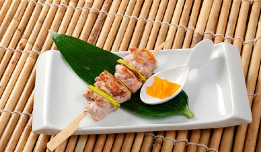 Рецепт японского куриного шашлыка