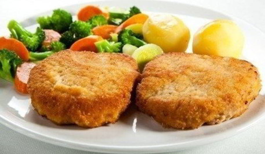 Рецепт картофельно-мясных шницели