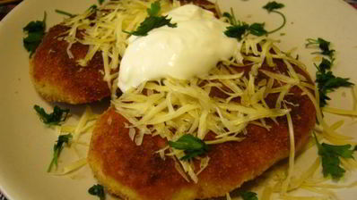 картофельный шницель