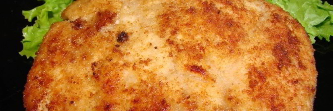 Куриный шницель из кусочков малого филе