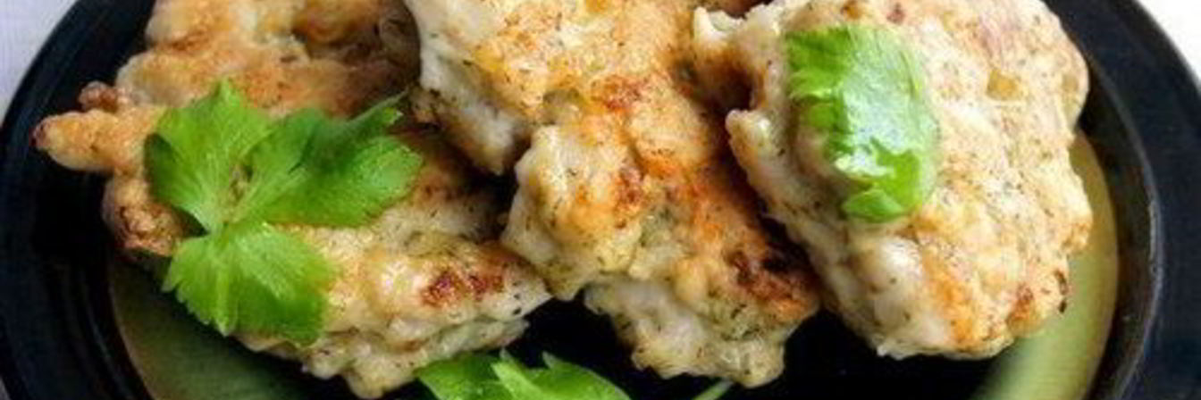 Рубленый шницель из куриной грудки