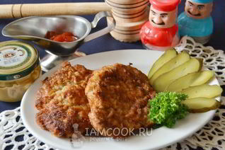 Шницель из говядины