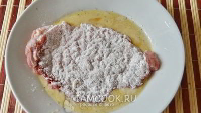 шницель из говядины