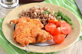 Шницель из индейки