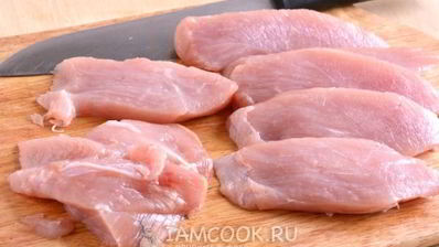 шницель из индейки