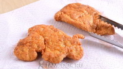 шницель из индейки