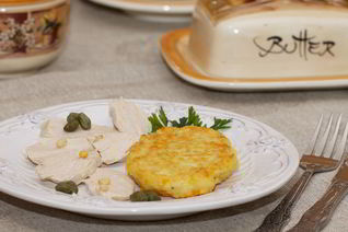 Шницель из капусты и моркови