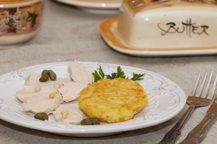 Шницель из капусты и моркови