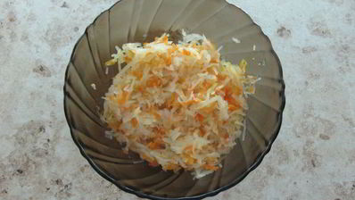 шницель из капусты и моркови