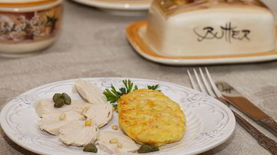 шницель из капусты и моркови