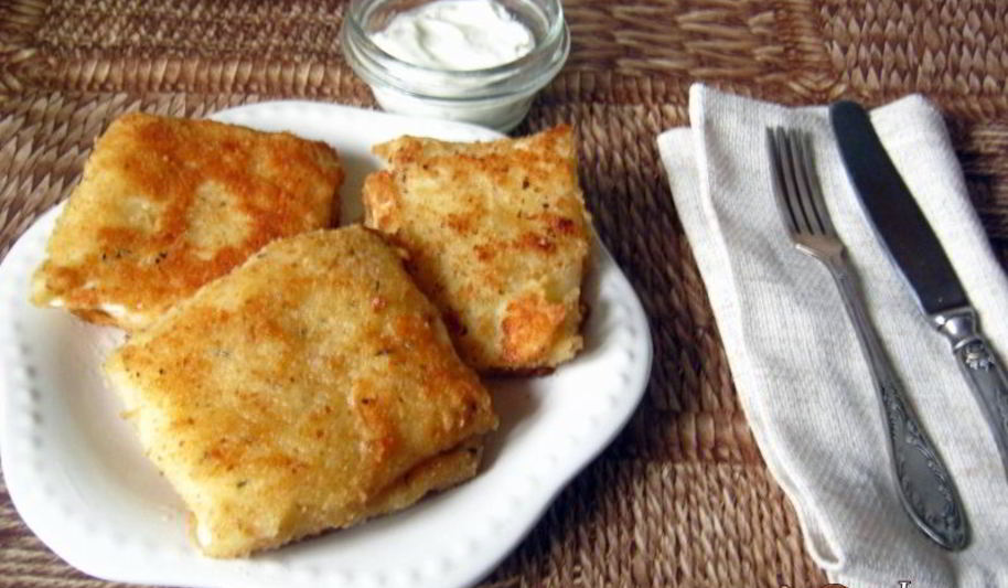 Рецепт шницеля из капусты с сыром