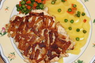 Шницель из куриной грудки