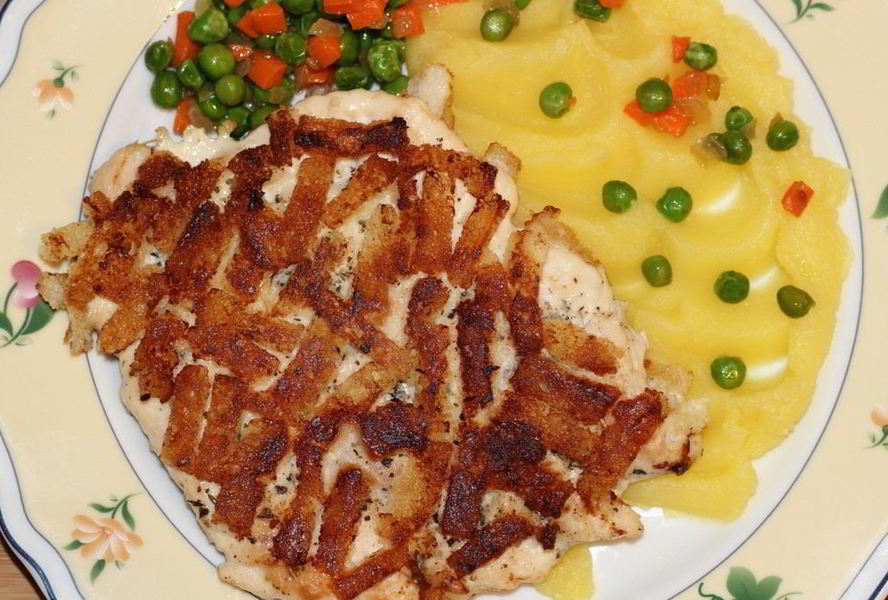 Шницель из куриной грудки