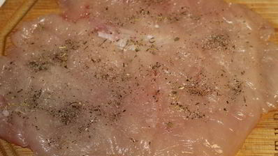 шницель из куриной грудки