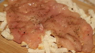 шницель из куриной грудки