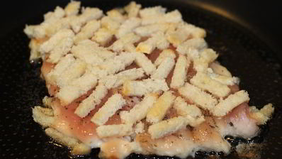 шницель из куриной грудки