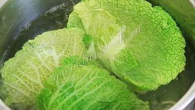 шницель из савойской капусты с сырной начинкой