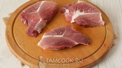 шницель из свинины в духовке