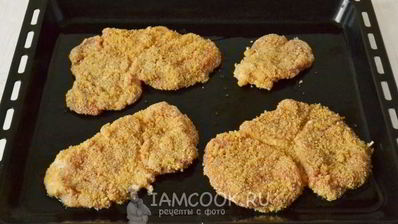 шницель из свинины в духовке