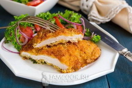 Шницель из свинины