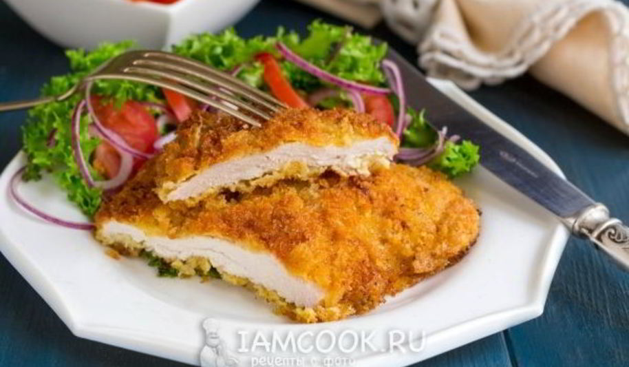 Рецепт шницеля из свинины
