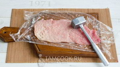 шницель из свинины