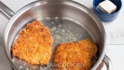 шницель из свинины