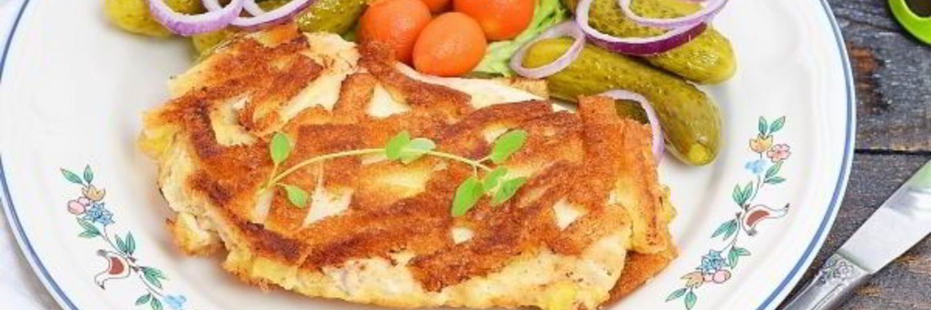 Шницель по-столичному