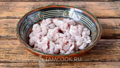 шницель рубленый из свинины