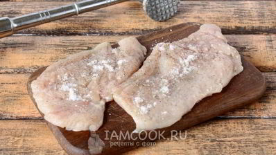 шницель с сыром