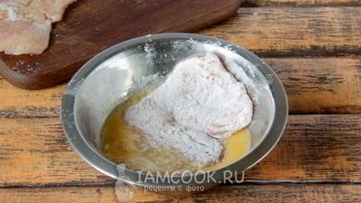 шницель с сыром