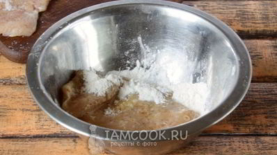 шницель с сыром