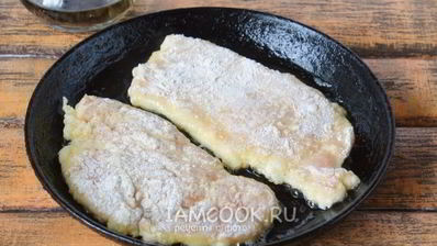 шницель с сыром