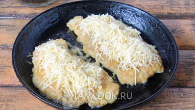 шницель с сыром