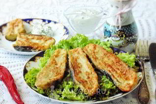 Шницели из баклажанов