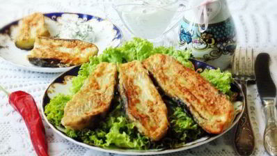 шницели из баклажанов
